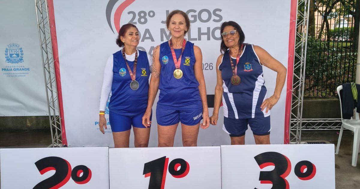 Cleuza Lozano foi a terceira colocada no arremesso de peso - Foto: Divulgação - PMM