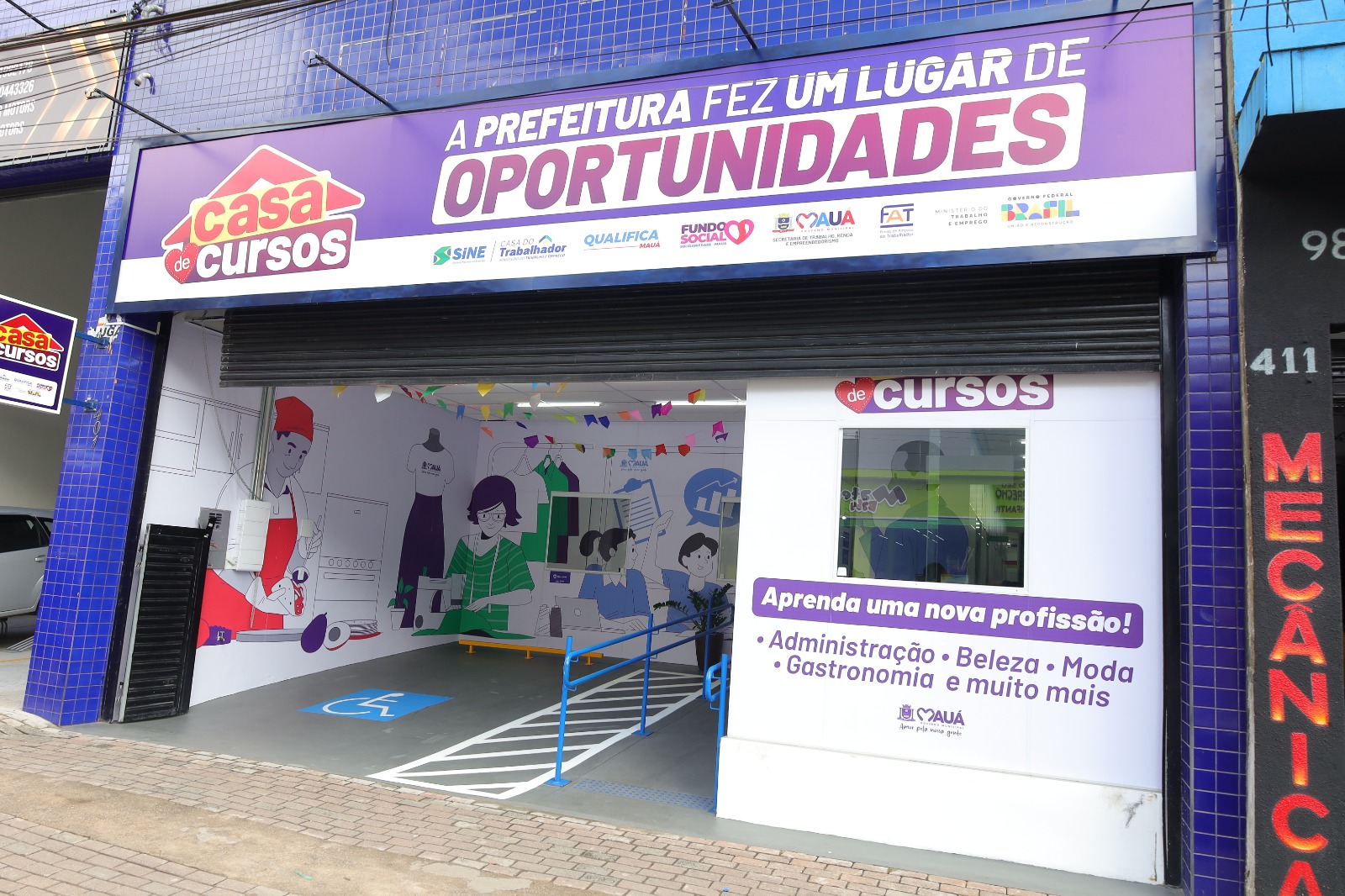 Turma de inglês terá aulas na Casa de Cursos - Foto: Divulgação - PMM